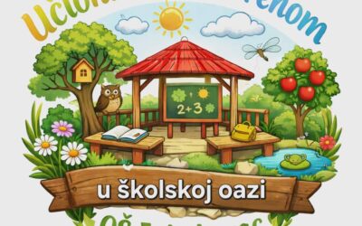 Učionica na otvorenom u školskoj oazi